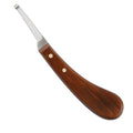 Hoof Knife with Narrow Single Sided Edge Right Hand Farrier Tool for Horses and Livestock – Premium Stainless Steel Hoof Trimming Knife with Ergonomic Contoured Handle for Better Grip - style: Narrow Blade - RH