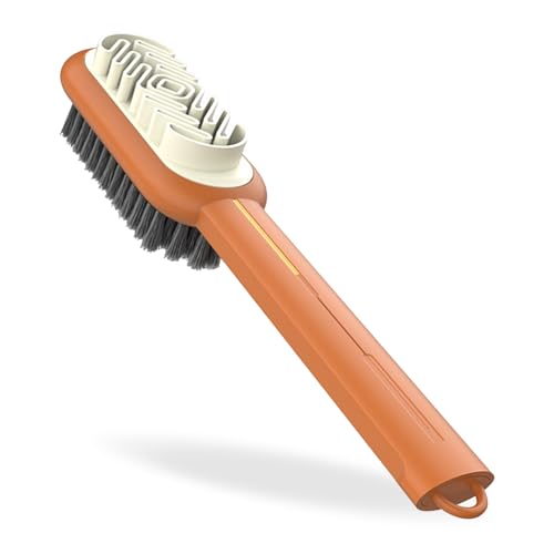 2 in 1 Suede Shoe Brush, Soft Bristle Cleaning Brush for Suede and Nubuck