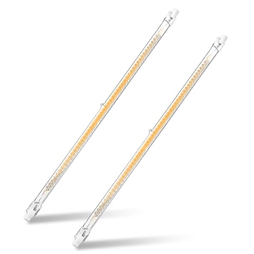 600W Chicken Coop Heater Bulb, Replacement Bulb Accessories for Chicken Heat Lamp, Brooder Heater Tubes for Chicks, Poultry, Pets, 2 Pack - color: Bulb 600W - 2 Pack