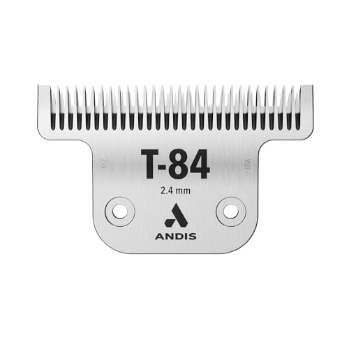 Andis 21641 UltraEdge Detachable Blade, Size T-84, 3/32in Cut | Carbon steel for precision trimming, fits AG, AGC, BG, DBLC, MBG & SMC andis clipper blades - style: T-84 Blade (Pack of 1)
