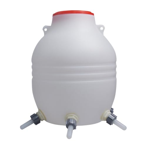 Mipcase Silicone Lamb Feeding Bottle Lamb Feeder Bucket with 8 Nipples Large Capacity Milk Feeder for Baby Goats Sheep Pig Dog Mule Donkey Horse Farm Animal Feeding Supplies