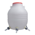 Mipcase Silicone Lamb Feeding Bottle Lamb Feeder Bucket with 8 Nipples Large Capacity Milk Feeder for Baby Goats Sheep Pig Dog Mule Donkey Horse Farm Animal Feeding Supplies