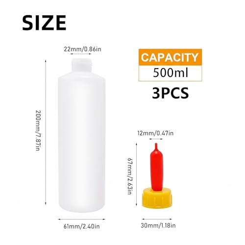 Goat Bottle and Goat Bottle Nipples, 2 pcs Nipple 3pcs 500 ml and 3pcs 400ml Lamb Feeding Bottle Kit for Feeding Sheep Goat Lamb Puppy for Farm