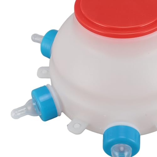 Sheep Feeder, Lamb Feeder Milk Bottles Round PC Plastics Easy to Clean Sheep Feeding Bucket Baby Goat Bottle Goat for Piglet Lamb