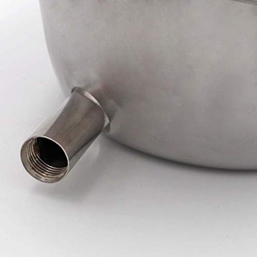 Automatic Pig Waterer Stainless Steel Pig Nipple Waterer | Durable and Rust-resistant, Wall Mounted Livestock Waterer 1/2" Thread, Suitable for Pigs, Hogs & Sows in Barns and Pens