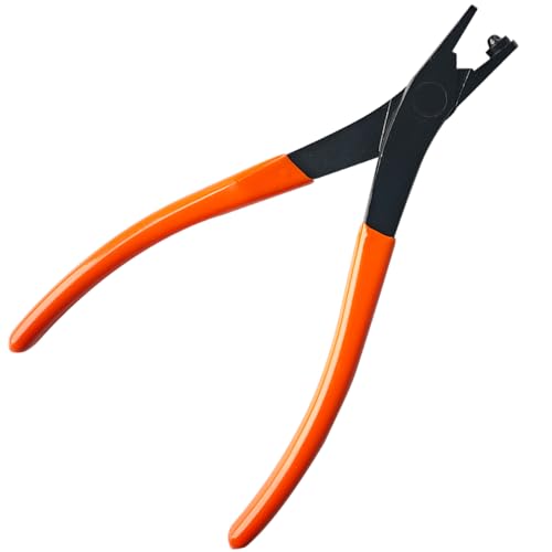 Upgraded Chicken Leg Bands Pliers – Leg Rings Pliers, Chicken Zip Wing Bands & Leg Band Application Plier For Poultry, Chickens, Ducks, Quails (Orange)