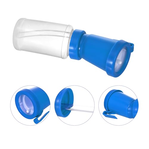 Teat Dip Cup (Blue) Non Reflow Nipple Cleaning Disinfection Dip Cup for Cow Sheep Goat by Blisstime - color: Blue