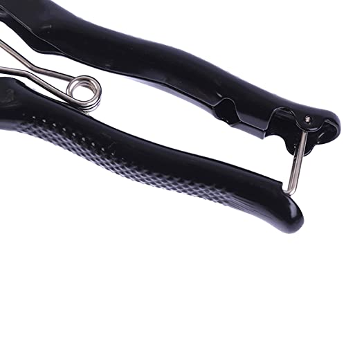 Grass Sheep Shear - Coated Wear-Resistant Handle, Manganese Steel Double-Edged, Strong Spring Suitable For Manual Shearing of Cow, Sheep, and Horse Hair (Black 12.6 inches) - color: Black 12.6 Inches