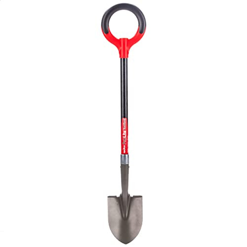 Radius Garden 25811 Pro-Lite Carbon Steel Floral Shovel, Red - style: Floral Shovel
