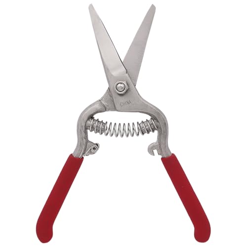 Zenport Z280 Needlenose Shear, Grape, 8-Inch Heavy Duty Forged Steel Curved Blade