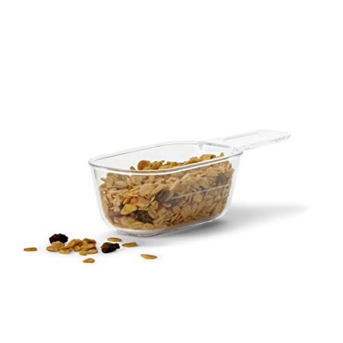 Rubbermaid Brilliance BPA-Free Food Storage Containers with Lids Airtight Kitchen and Pantry Organization Set Includes 3 Containers and Scoops Clear 16 cups - size: 16 Cup (6-Piece)