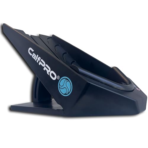 CalfPRO Slant Board for Calf Stretching - Deep Calf Stretcher & Foot Rocker | Physical therapy grade deep calf stretch for plantar fasciitis, Achilles tendonitis, tight calves & lasting heel pain relief