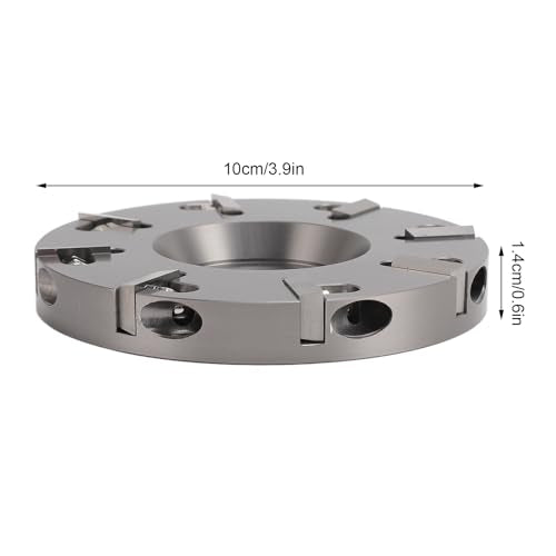 Livestock Hoof Trimming Disc, Plate Hoof Trimming Discs Hoof Grinding Discs Claws Hoof Care Tool with 8 Teeth Steel, 3.9x3.9x0.6in Hoof Nipper Knife Tool for Livestock Sheep Cattle