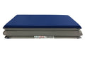 Toddler KinderMat Rest Mat with Pillow, 3/4 Inch Thickness, 8-mil Vinyl - color: Blue and Grey