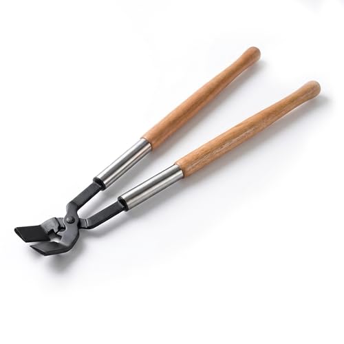 Heavy-Duty Hoof Trimmer – 34" Total Length with 29" Wooden Handle & 5" Cutting Head | Chrome Vanadium Steel for Horses, Cattle, Goats & Livestock