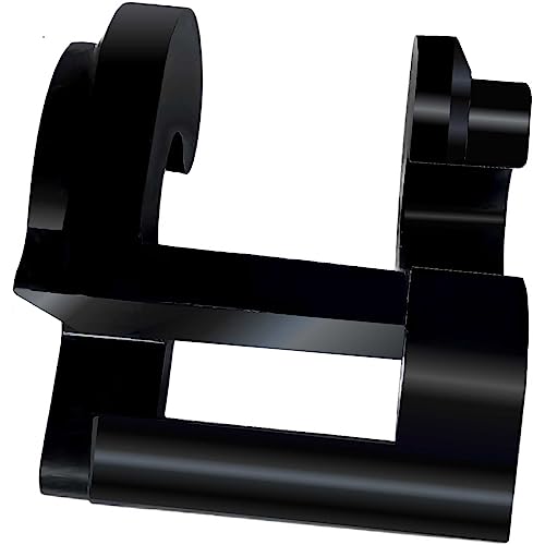 Electric Fence Posts Snap in Holding Post Insulators for Rod Diameter 0.32 inch (8mm), PK30 - style: 30 Clips