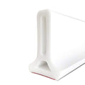 Duzzy 118 Inch Collapsible Shower Water Dam Shower Stopper Barrier and Retention System and Keeps Water Inside Threshold Dry and Wet Separation Suitable for Bathroom and Kitchen - color: White, style: 118 Inch