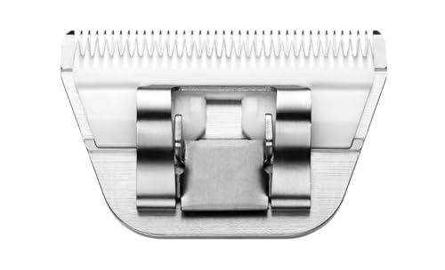 Andis 561460 ceramicEDGE Wide Blade, #10W Fine Tooth, Stainless Steel | Wide blade for faster grooming, fine teeth for smooth finishes, ceramic runs cooler, andis clipper blade - size: 10W (1.5 mm)