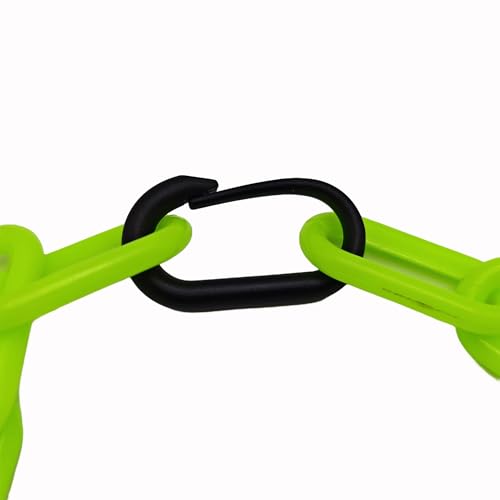 2 Pack Goat Collar Breakaway Chain for Sheep Halter Plastic Chain Breakaway Link Goat Collar Easy to Clean