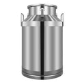 60L/15.85 Gallon Stainless Steel Milk Bucket, Heavy Duty Milk Can with Sealing Lid and Easy-Flow Spigot, Large Liquid Container Storage for Wine, Water, Coffee, Oil Storage, Transport, and Dispensing - size: 60L/15.85Gal