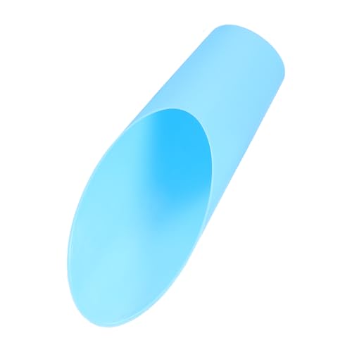 HARFINGTON Bonsai Soil Scoop 6.3" x 1.8" Plastic Colorful Mini Garden Shovel Cultivation Digging Transplanting Tools for Plant Flower Succulent Coffee Beans, Blue - color: Blue