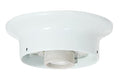 B&P Lamp® 5 Inch Diameter, 3-1/4 Inch Fitter, Wired Ceiling Pan Kit, White Gloss Finish