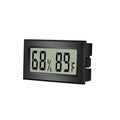 Reptile Thermometer Hygrometer Meter Indoor Temperature Gauge | Fahrenheit ℉ Mini Digital Humidity for Outdoor Office Humidors Jars Incubators Guitar Case
