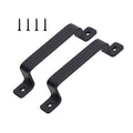 Barn Door Handles Heavy Duty Rustic Gate Handle 2 Packs,7.4 inch Sliding Door Pulls for Indoor/Outdoor Gate,Shed,Sliding,Garage,Closet,Drawer