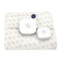 Hidden Heat Electric Couch Cushion Warmer by Spotwarm; Wireless RF Remote, Microplush Flannel Heated Seat, Single User Bed Warmer, Pet Bed Warmer - 17” by 20” - size: 17" by 20"