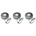 Farm Innovators 125 Watt Heated Base for Double Wall Metal Poultry Founts with 35 Degrees Fahrenheit Temperature and Below, 3 Pack, Metallic