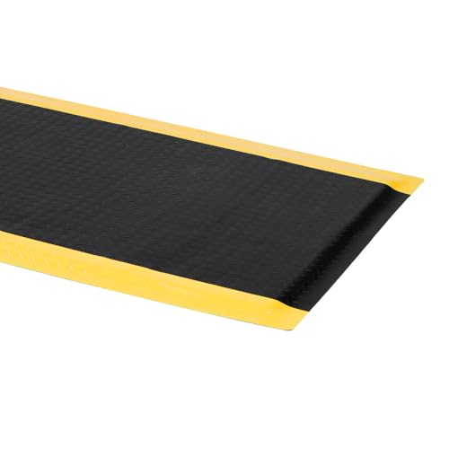 Anti Fatigue Mat 2x5 Ft 15/16" Thick Soft Sponge Ergonomic Mat | Stable Comfort Endurance Floor Mat Layered Support Rugged Diamond Relief Steady Standing Mat for Farm Grooming Salon - size: 59.9"L x 23.6"W x 0.9"Th