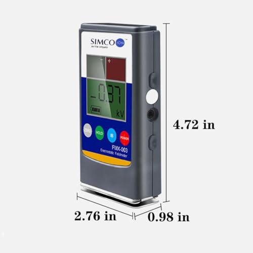 FMX-003 Electrostatic Fieldmeter Fmx003 ESD Voltage Tester Static Electricity Measure Elimination Monitor Field Meter