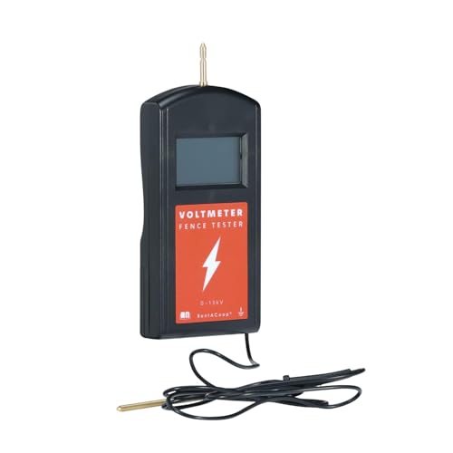 RentACoop Digital Electric Fence Tester Voltmeter