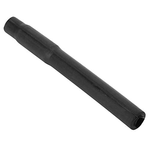 Milking Short Tube, Food Grade Rubber Short Tube Pipe Milking Machine Accessories Milking Cup Set Parts(Black)