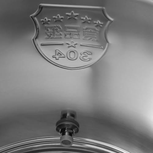 64L/16.9Gallon Milk Can with Faucet, Stainless Steel Milk Bucket Small Milk Jug Wine Pail Tote Pot Oil Liquid Storage Container with Sealed Lid, Keep Food Dry and Fresh for Kitchen Rice Cereal Grain - size: 64L/16.9Gallon