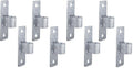 Gate Hinge Wall Mount Gate Hinge for 5/8'' Pin Chain Link Fence Post Hinge (4 Pcs) (Pack of 2) - size: 4 Pcs (Pack of 2)