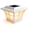 Classy Caps Prestige Solar Post Cap (White) - color: White