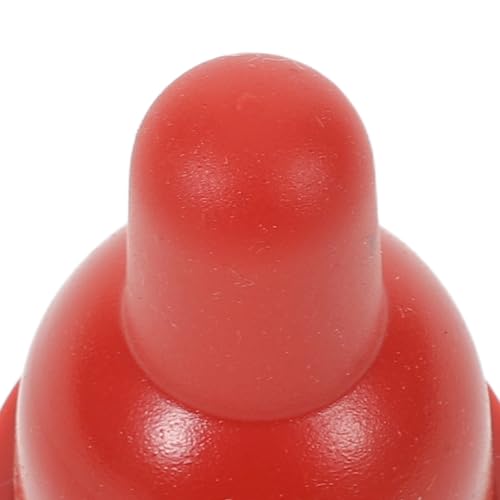 UPKOCH 6 Pcs Goat Nipples for Feeding Baby Goats, Red Rubber Lamb Nipple Milk Bottle Pacifier, Orphaned Sheep Small Animal Feed Supplies