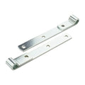 National Hardware Screw Hooks and Strap Hinges, 10", 2-Pack, Zinc Plated | Screw Hooks Thread Into Posts for Easy Alignment on Barn Doors and Fence Gates; WeatherGuard Finish - size: 10 Inch