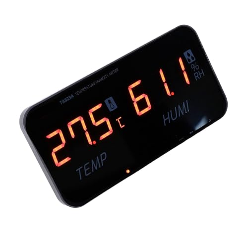 Temperature Humidity Meter Digital Display Large Screen Hygrometer Industrial LED Greenhouse Temperature Humidity Meter