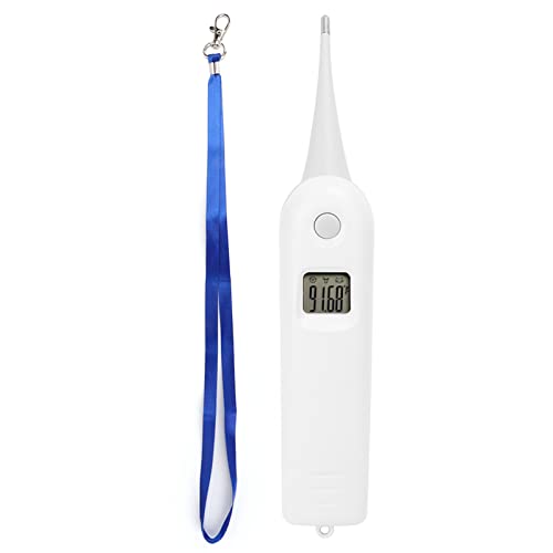 Dioche Veterinary Electronic Thermometer – Digital Temperature Tester with LCD Display & Ergonomic Handle for Livestock (Pigs, Cattle, Sheep, Horses)