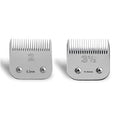 Replacement Ceramic Blades Set,Compatible with Andis,Oster 76,Wahl KM10 | 6.3mm(1/4") to 9.5mm(3/8") Cutting Length,Include 2#+3-1/2,2Pack - color: Size 2#(2 pcs)