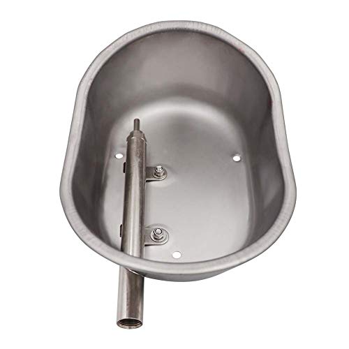 Automatic Pig Waterer Stainless Steel Pig Nipple Waterer | Durable and Rust-resistant, Wall Mounted Livestock Waterer 1/2" Thread, Suitable for Pigs, Hogs & Sows in Barns and Pens