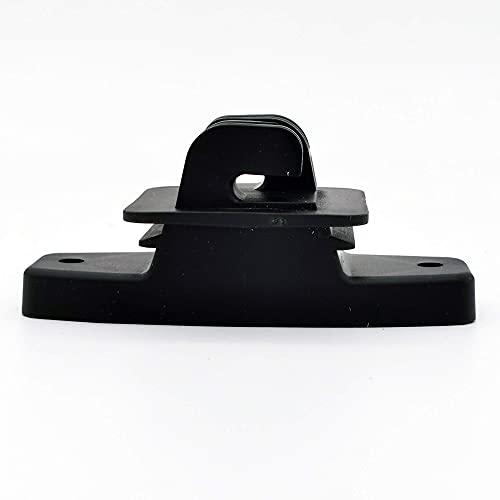 Electric Fence Wood Post Claw Insulators, Black ，50 Pack | Nail on Insulator, For Hi-Tensile