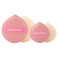COOL-ANGLE Pink Makeup Sponges, Latex-Free Blender, 4 Pack (2 XL, 2 Med) | Liquid Foundation And Concealer Blender, For Powder And Cream Blush, Soft And Long-Lasting, Seamless Airbrushed Finish - color: A2: 2XLarge Pink+2Medium Pink
