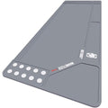 OneTigris Gun Cleaning Mat, Gun Mat | Rifle Pistol Gun Mat, with 10 Magnetic Dots, Non-Slip, Oil Resistant - color: Gray, size: Large