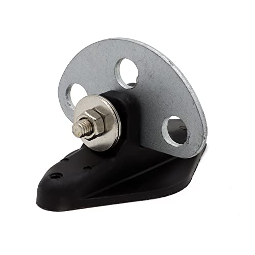 Plastic Electric Fence Spring Gate Handle with Insulators, Black - style: 2BlackMB+039