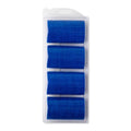 PowerFlex Equine – Extra Strong Self-Adhering Bandage Wrap – Wound Care, Compression & Support Bandage for Horses, Cows & Dogs – Blue, 4 inch, 4 Rolls (Resealable Case) - color: Blue