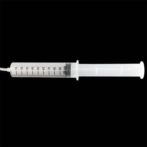 Karlling Large Syringe for Nutrient Measuring 80cm Handy Tube - style: 100MLB(1 Pack)