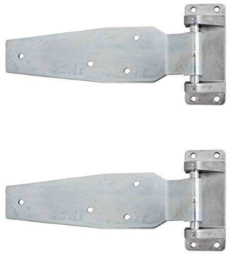 Kason 1277 Series Heavy Duty Hinges, Pack of 2, Flush Offset, 11277T00004